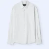 Adolfo Dominguez Camisas>Camisa En Lyocell Algodon Blanco