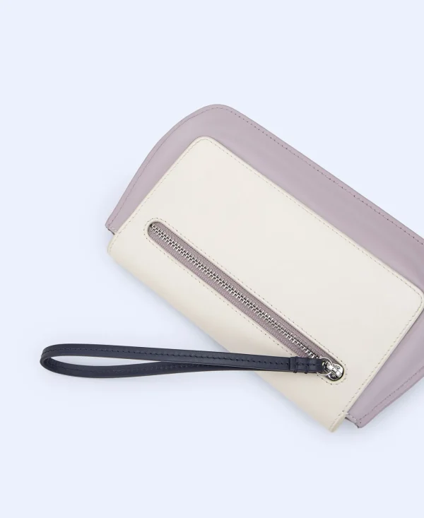 Adolfo Dominguez Marroquinería>Cartera En Napa Lisa Multicolor Multicolor2