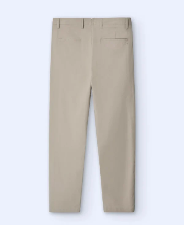 Adolfo Dominguez Pantalones>Pantalon Chino Slim Fit En Twill Arena