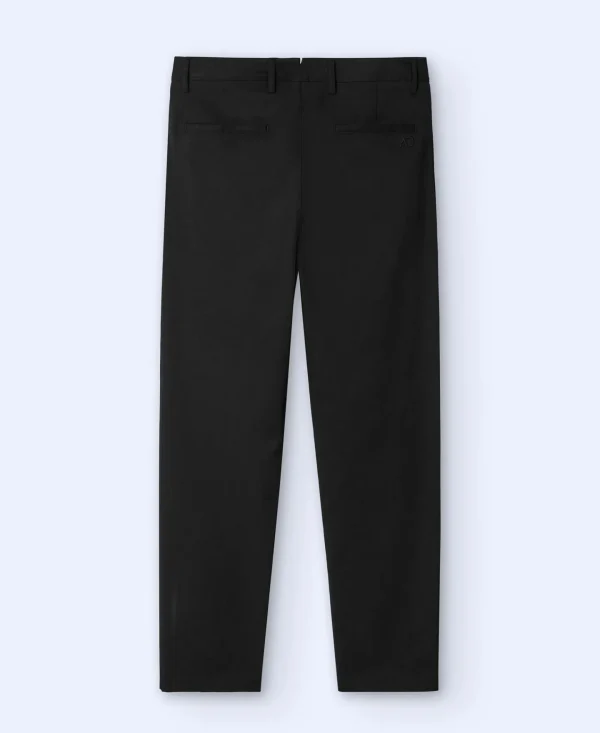 Adolfo Dominguez Pantalones>Pantalon Chino Slim Fit En Twill Negro