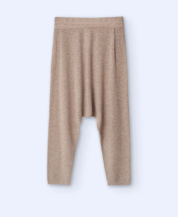 Adolfo Dominguez Pantalones>Pantalon En Lana Merino Camel