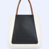 Adolfo Dominguez Bolsos>Shopper Tricolor En Piel Vaqueta Multicolor